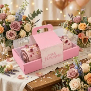 caja para tortas de lujo