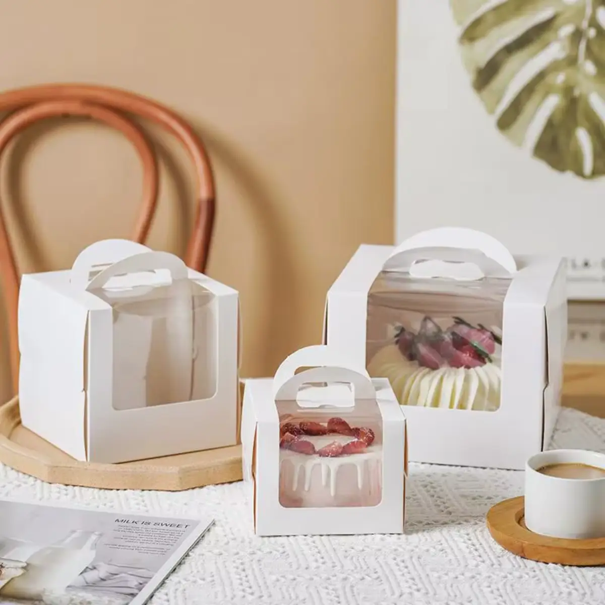 Cajas para pasteles por mayoreo