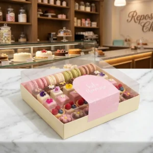 caja mini para postres